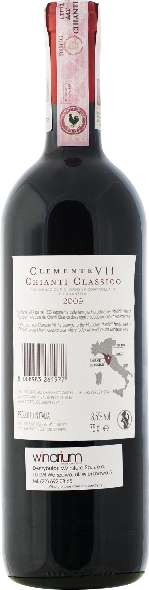 Wino Clemente VII Chianti Classico DOCG
