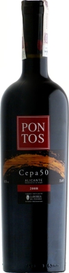 Wino Pontos Cepa 50 Alicante DO