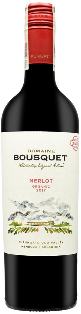 Wino Domaine Bousquet Merlot Mendoza Tupungato 2021