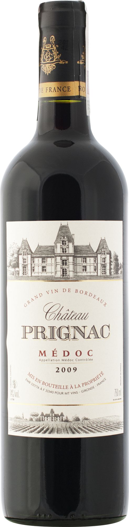 Wino Château Prignac Médoc AC