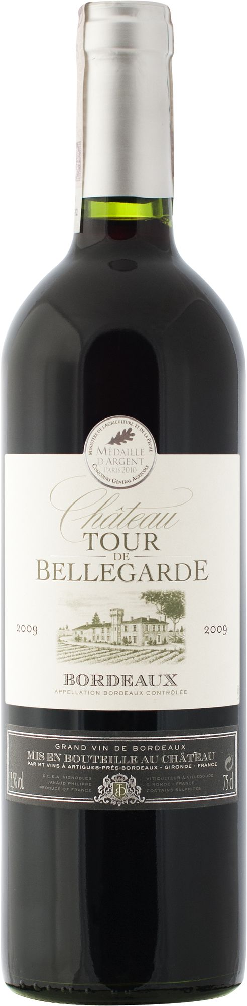 Wino Château Tour de Bellegarde Bordeaux AC