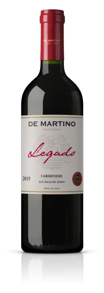 Wino De Martino Legado Carmenère Maipo Valley 2019