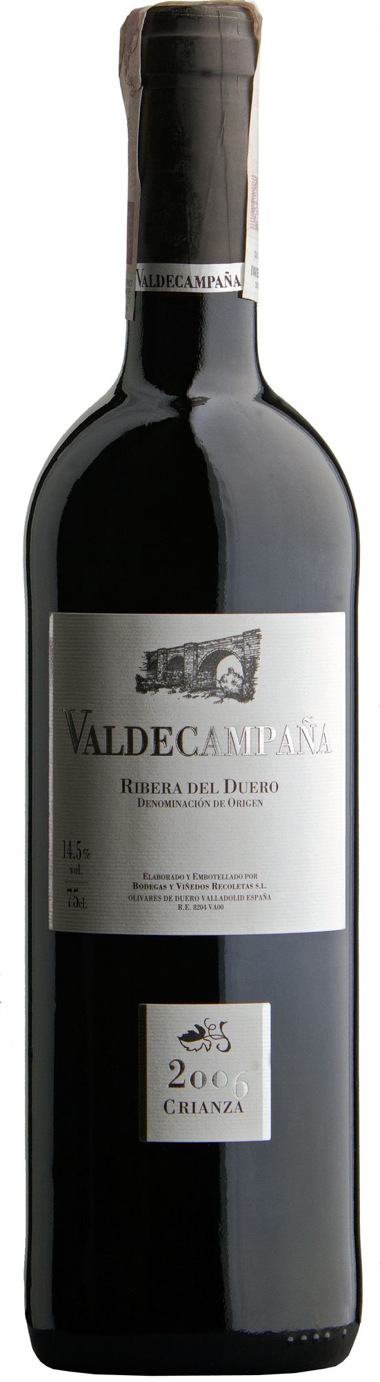Wino Recoletas Valdecampaña Crianza Ribera del Duero DO
