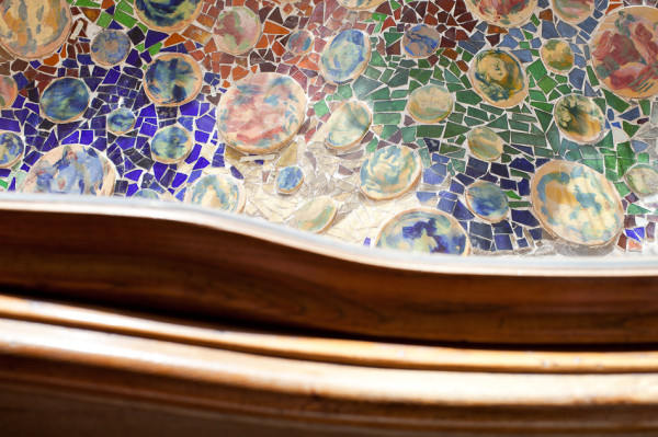 Mozaika Gaudiego w Barcelonie
