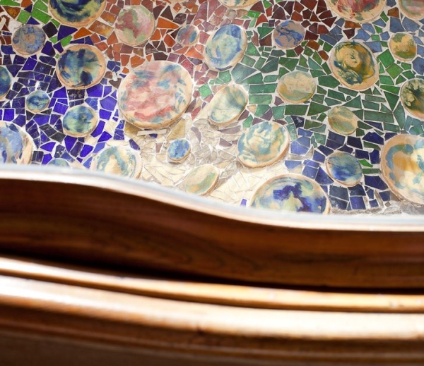 Mozaika Gaudiego w Barcelonie