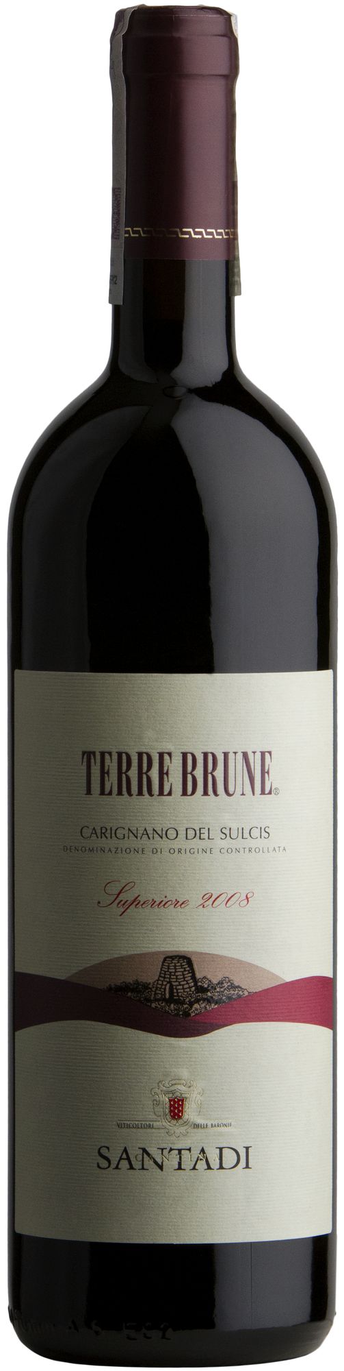Wino Santadi Terre Brune Superiore Carignano del Sulcis DOC