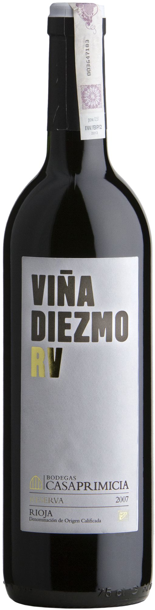 Wino Viña Diezmo Reserva Rioja DOCaQ