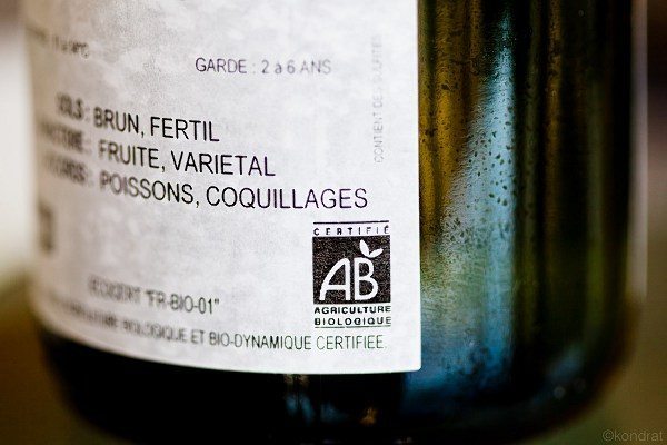 Oznaczenie wina organicznego we Francji