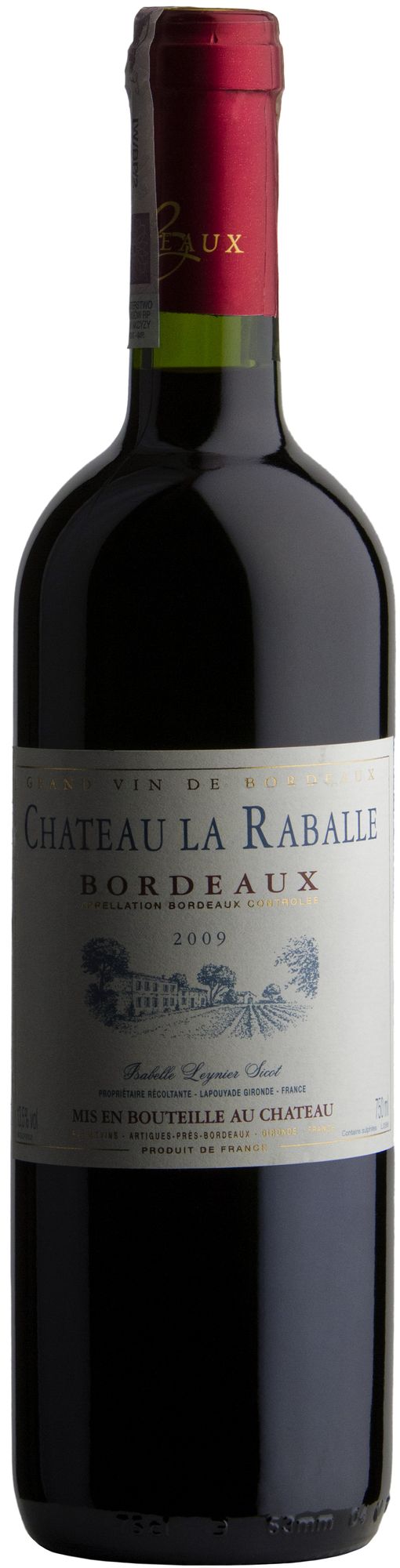Wino Château La Raballe Bordeaux AOC