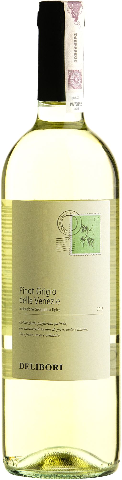 Wino Delibori Pinot Grigio Delle Venezie