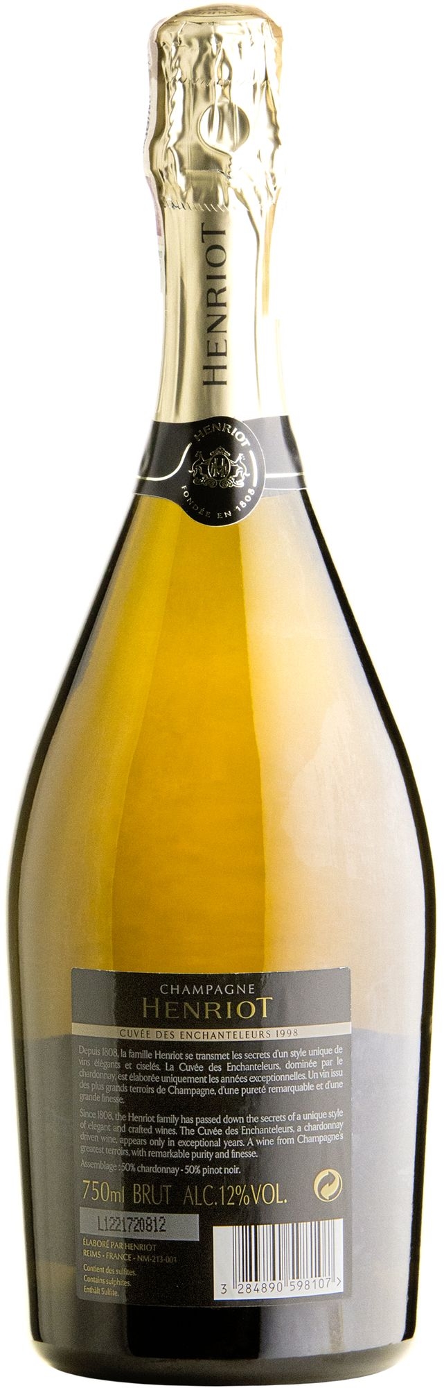 Wino Henriot Cuvée des Enchanteleurs Grand Cru Champagne