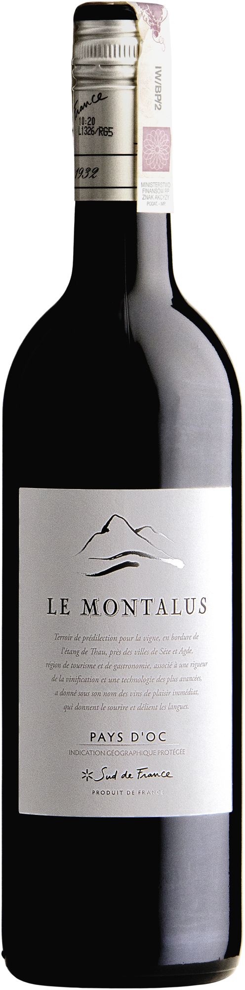 Wino Pomerols Le Montalus Rouge Pays d’Oc IGP