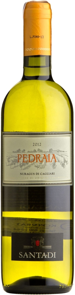 Wino Santadi Pedraia Nuragus di Cagliari DOC 2016 Wino Santadi Pedraia Nuragus di Cagliari DOC 2016