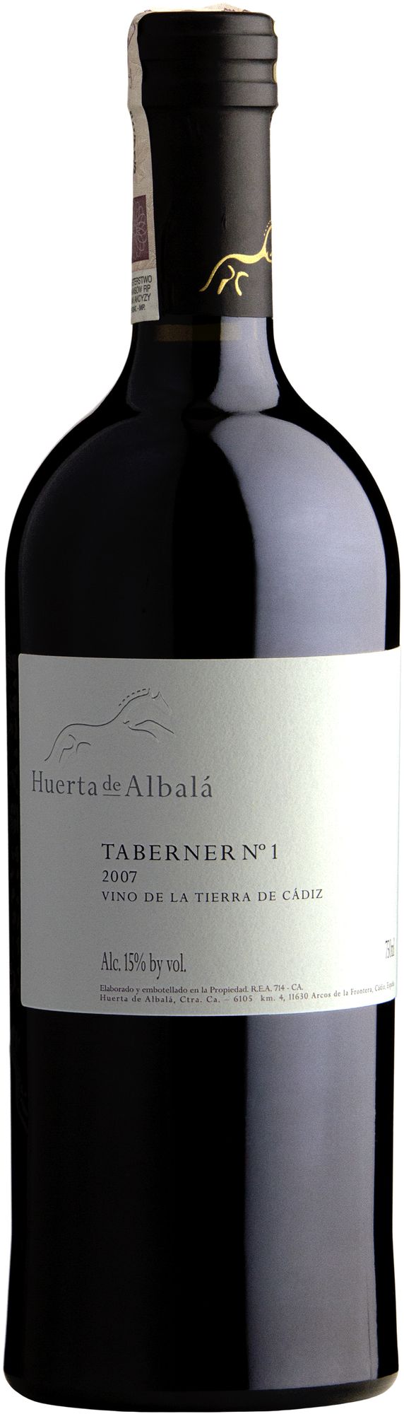 Wino Huerta de Albalá Taberner No1 Cádiz VdlT