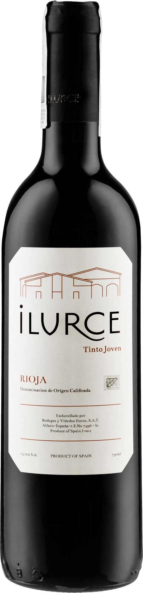 Wino Ilurce Tinto Joven Rioja DOCa