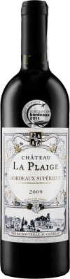Wino Château La Plaige Bordeaux Superieur AOC 2019