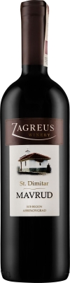 Wino Zagreus St. Dimitar Mavrud 2020