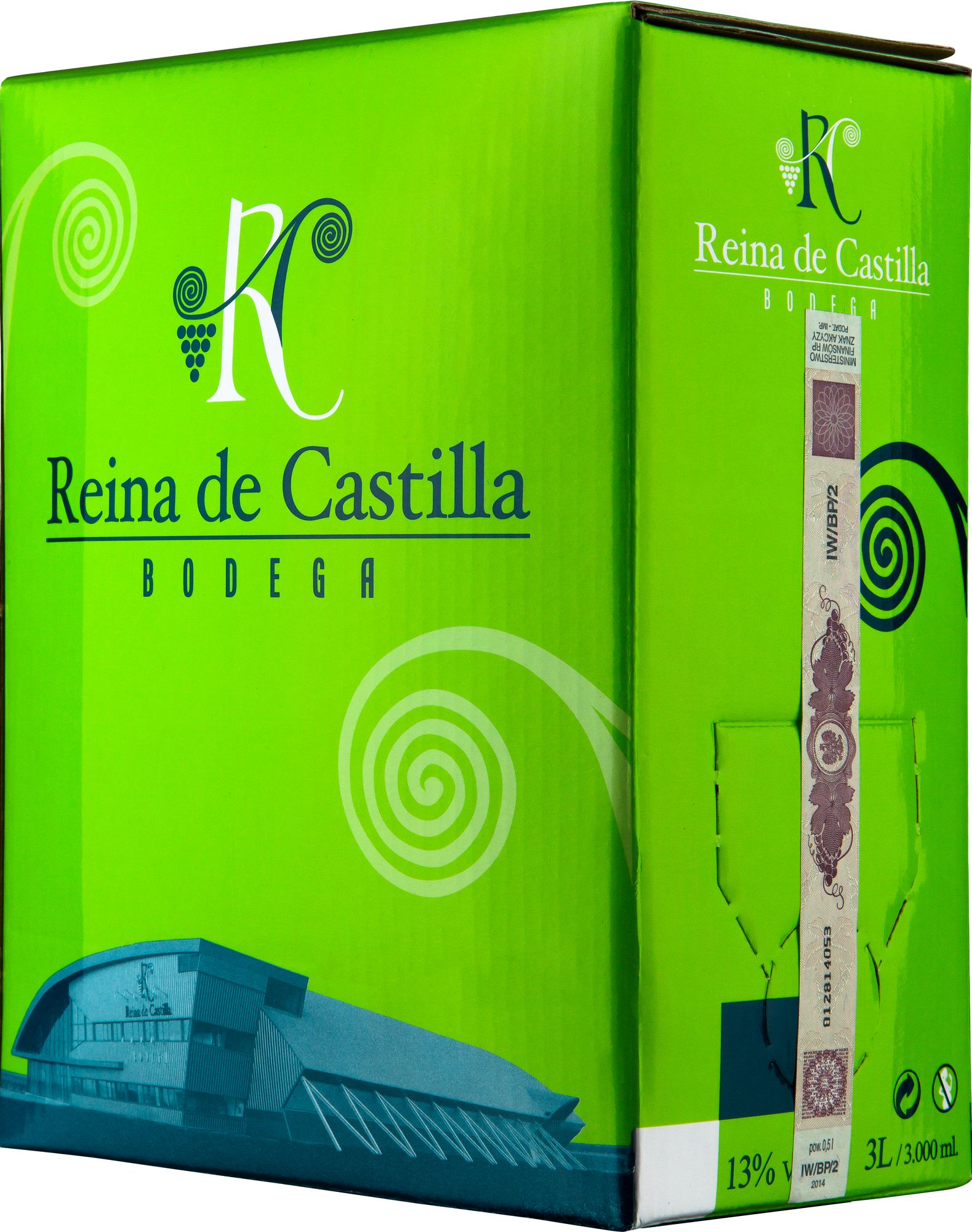 Wino Reina de Castilla Blanco