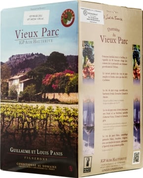 Bag-in-Box: Vieux Parc Amandiers d'Hauterive Rouge IGP 5 l 2023