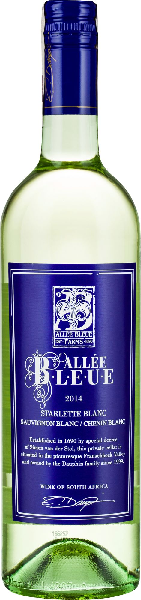 Wino Allée Bleue Starlette Blanc