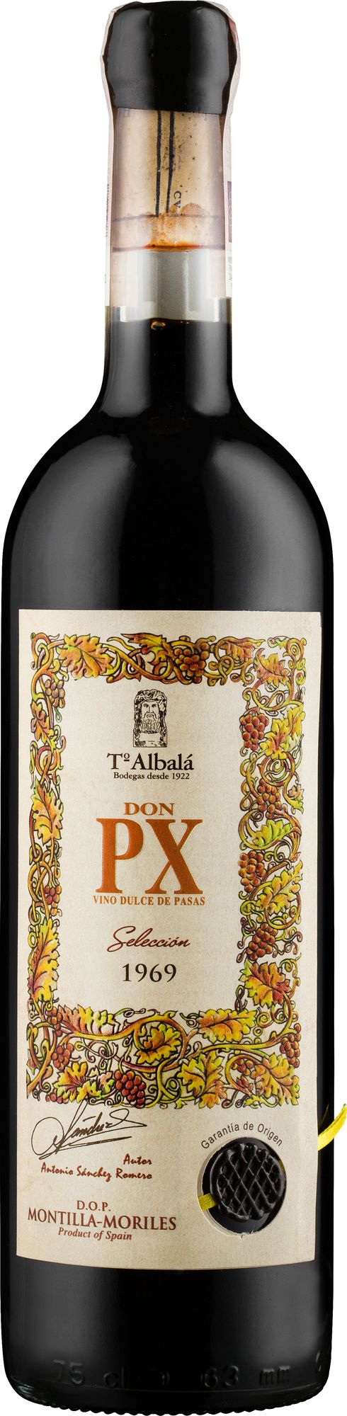 Wino Toro Albalá 1969 Don P.X. Seleccion Montilla-Morilles DO