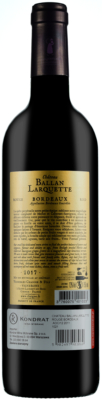 Wino Château Ballan-Larquette Rouge Bordeaux AOC 2018