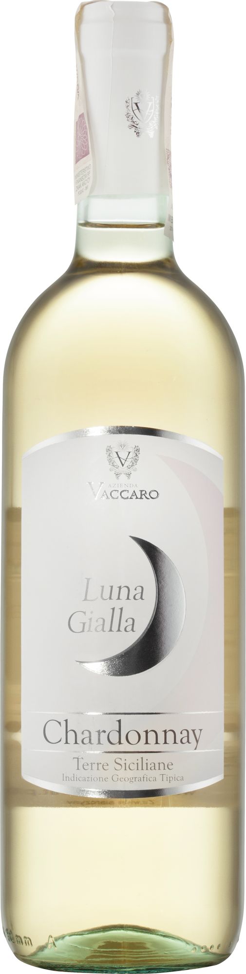 wino Vaccaro Luna Gialla Chardonnay Sicilia IGT