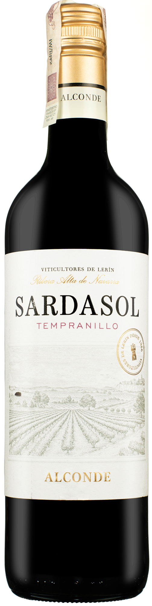 Wino hiszpańskie czerwone Alconde Tempranillo Wino wytrawne wino