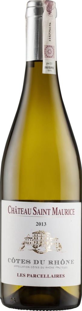 Wino Château St. Maurice Parcellaires Blanc Côtes du Rôhne AC