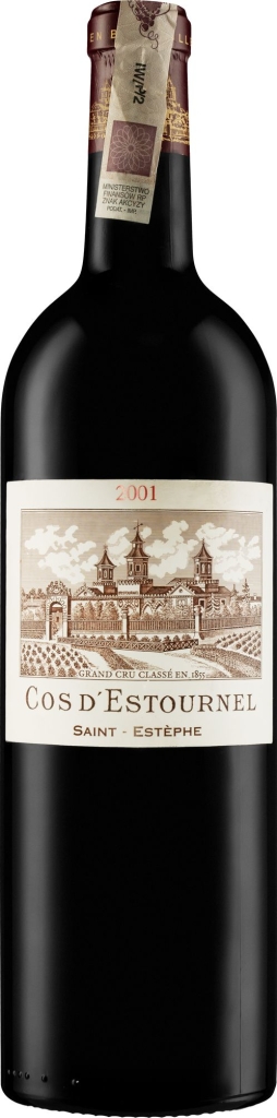 Wino Château Cos d’Estournel 2.GCC St. Estephe AC 2001