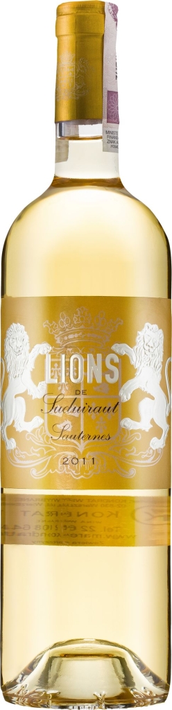 Wino Lions de Suduiraut Sauternes AC 2016