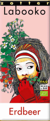 Czekolada Zotter Labooko "Strawberry" (70 g)