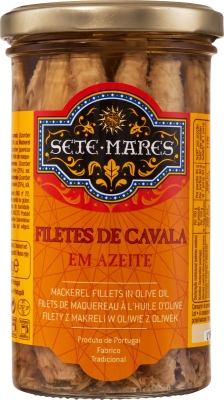Filety z makreli Sete Mares w oliwie (250 g)