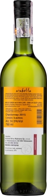 Wino Arabella Chardonnay Western Cape WO 2021