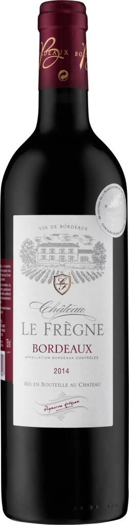 Wino Château Le Frègne Bordeaux AC