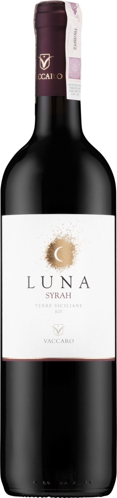 Wino Vaccaro Luna Syrah Terre Siciliane IGT