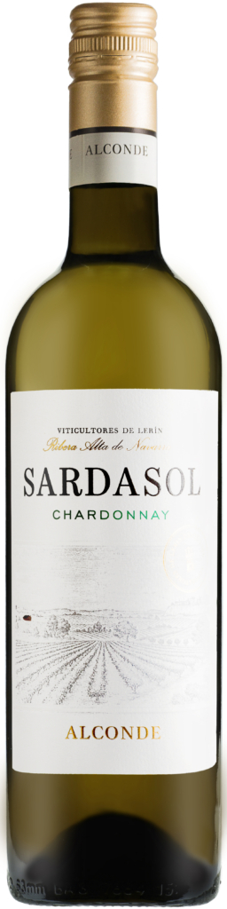 Wino Alconde Chardonnay Vina Sardasol Navarra DO 2022
