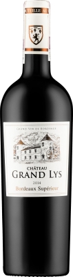 Wino Chateau Grand Lys Bordeaux Superieur AOC 2019
