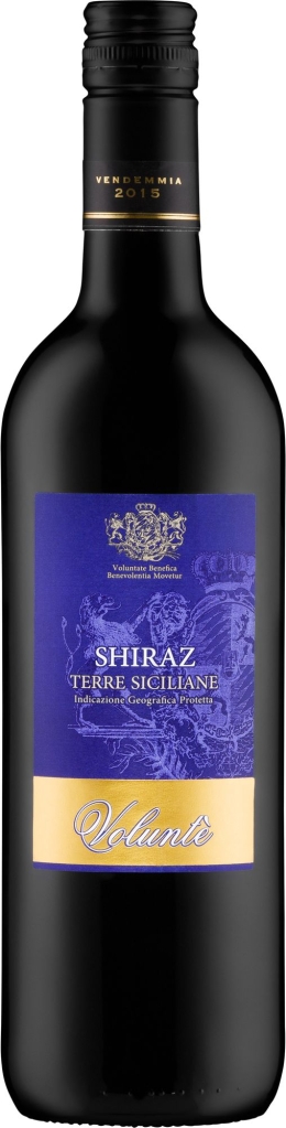 Wino Volunte Top Shiraz Terre Siciliane IGP 2016