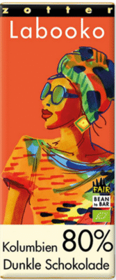 Zotter Labooko czekolada Colombia 80% (70 g)