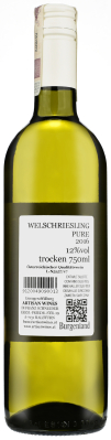 Wino Artisan Welschriesling Pure Burgenland 2023