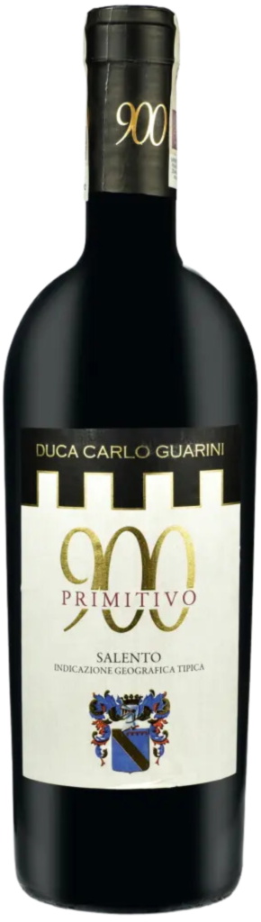 Wino Duca C. Guarini 900 Primitivo Salento IGT 2019