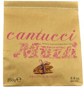 Ciasteczka cantuccini Muzzi z owocami leśnymi (250 g)