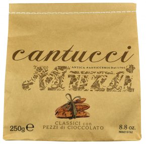 Ciasteczka cantuccini Muzzi z kawałkami czekolady (250 g)