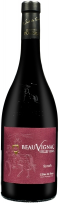 Wino Costieres de Pomérols Beauvignac Vieilles Vignes Syrah Côtes de Thau IGP 2020