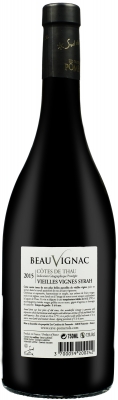 Wino Costieres de Pomérols Beauvignac Vieilles Vignes Syrah Côtes de Thau IGP 2021