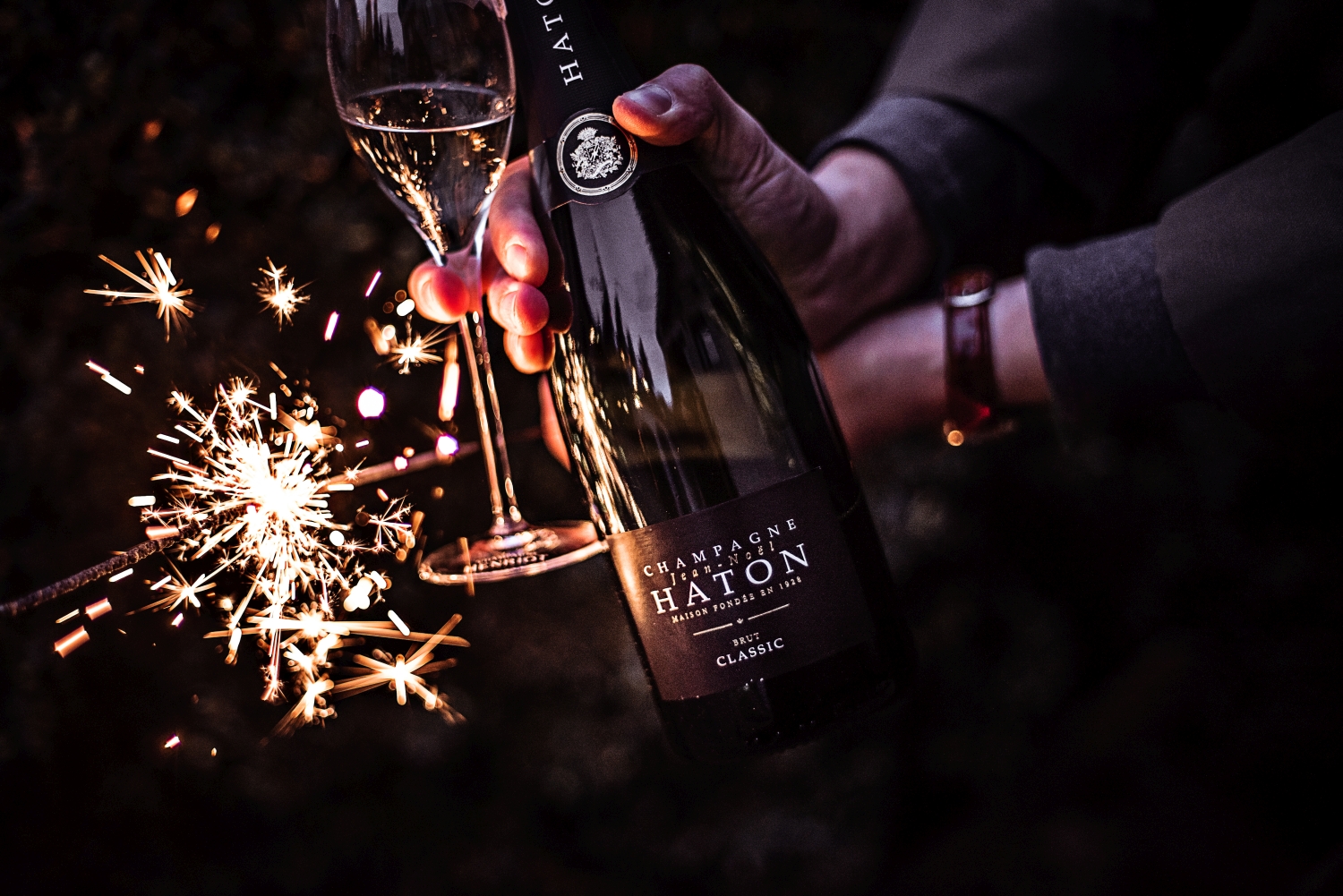 Wino na Święta i Sylwestra - szampan Haton