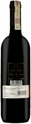 Wino Vino Rosso Marche VdT z etykietą weselną