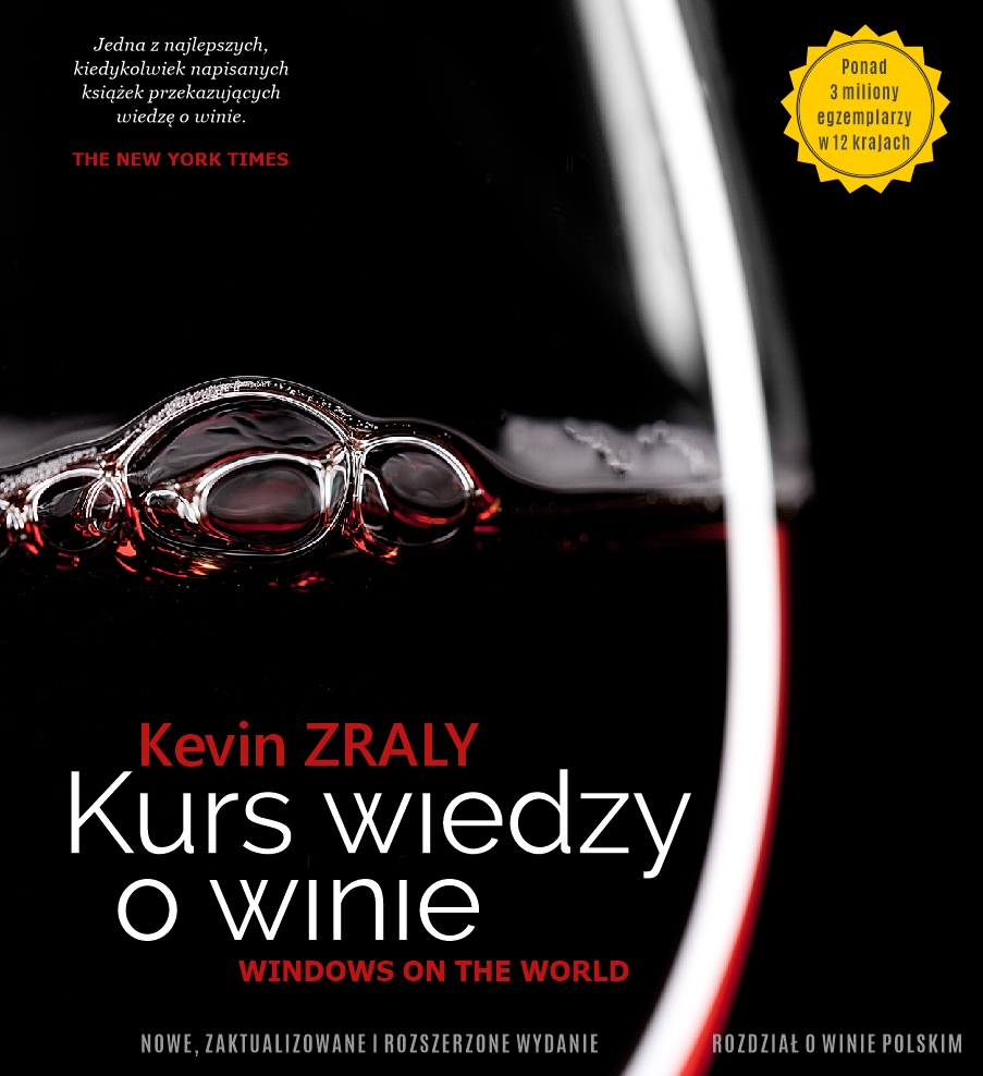 Książka "Kurs Wiedzy o Winie" Kevin ZRALY