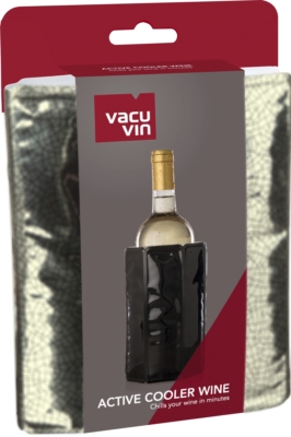 Vacu Vin aktywny schładzacz do wina platyna